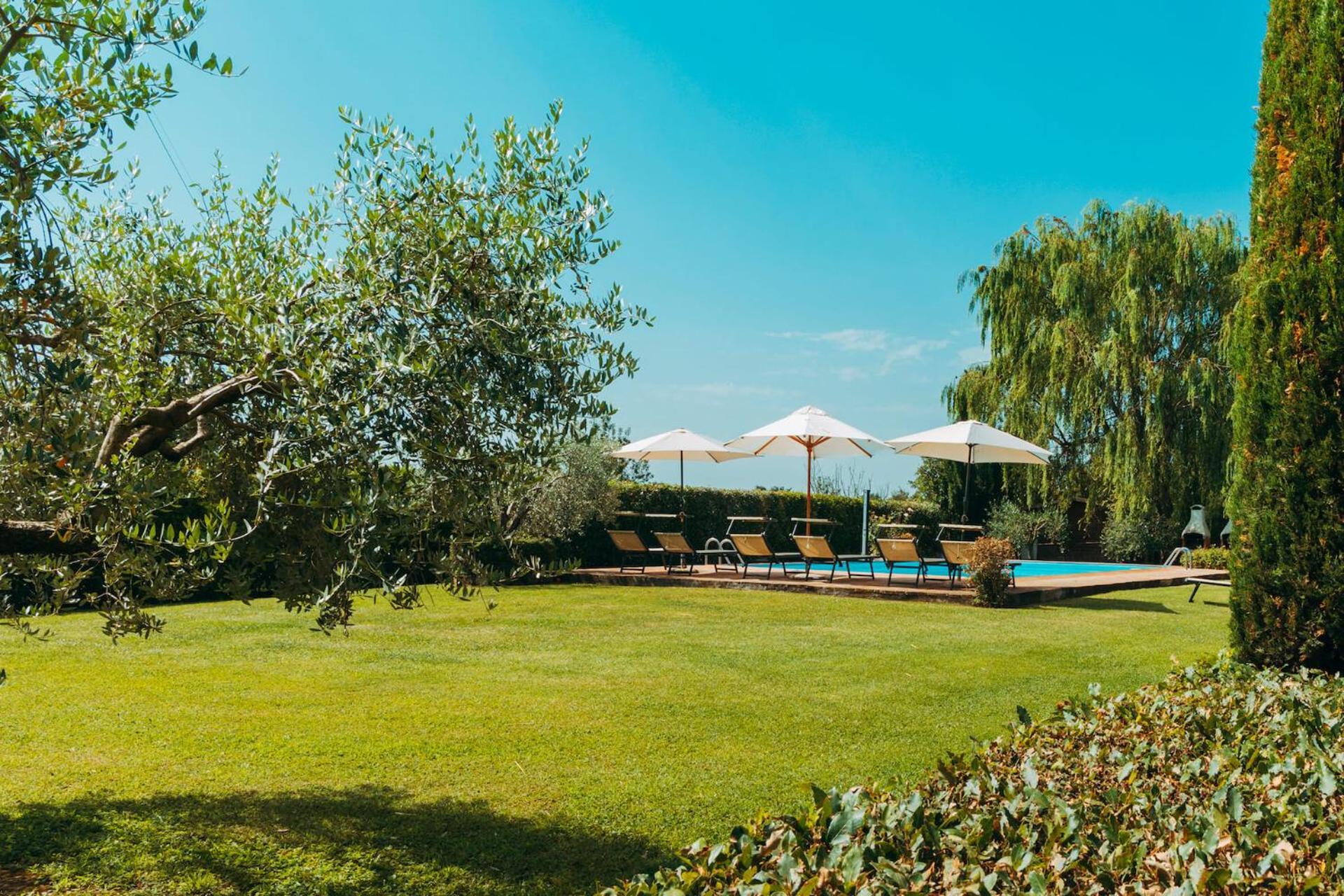 קורטונה Agriturismo Il Borgo מראה חיצוני תמונה