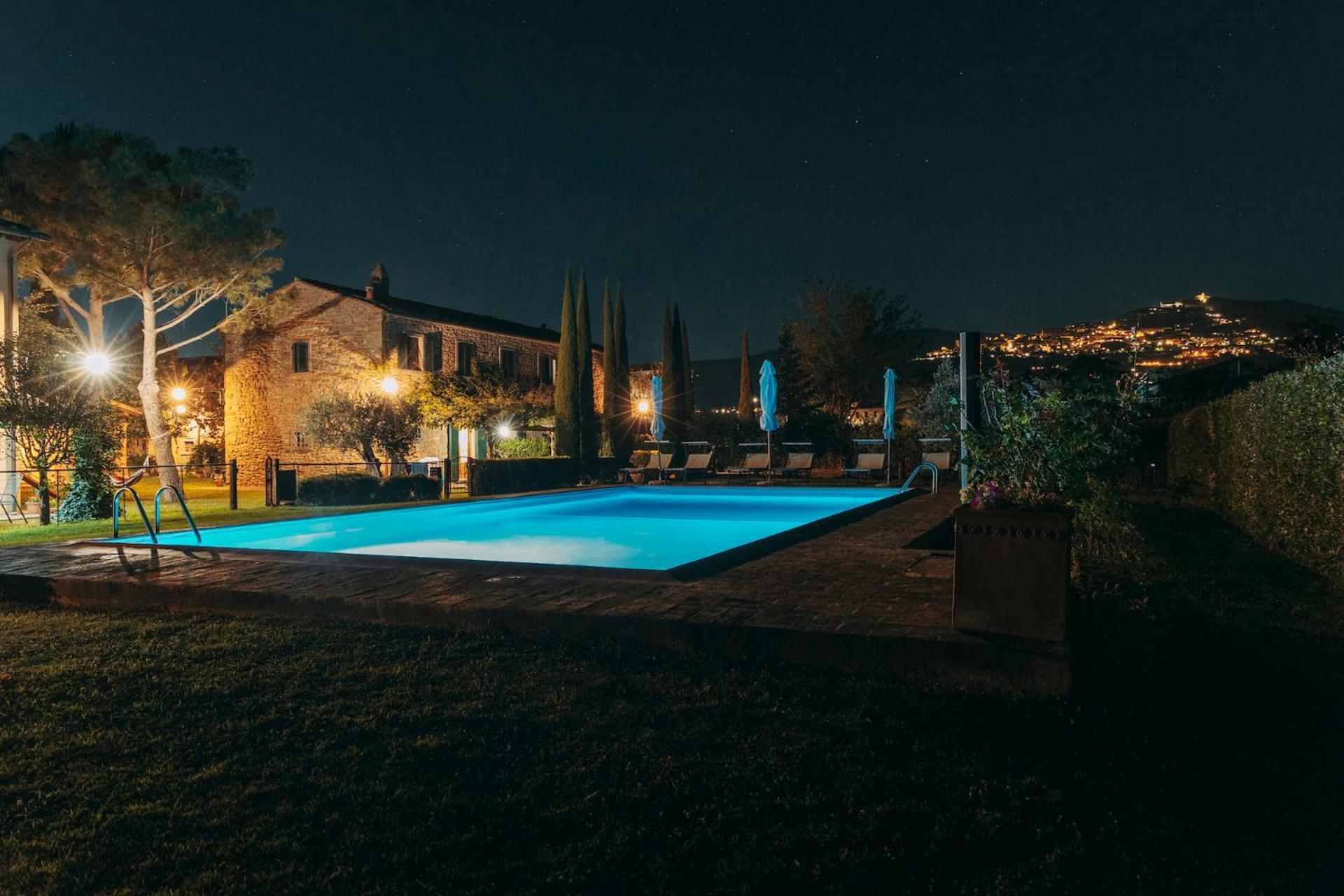 קורטונה Agriturismo Il Borgo מראה חיצוני תמונה