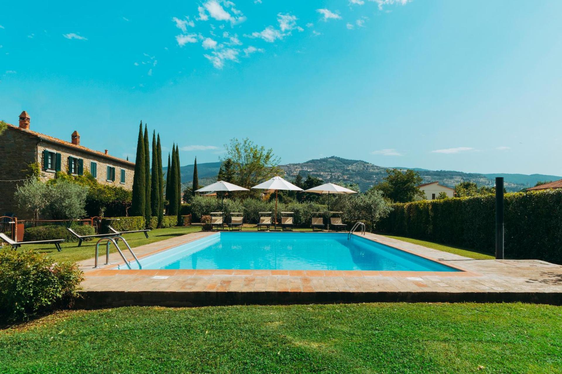 קורטונה Agriturismo Il Borgo מראה חיצוני תמונה