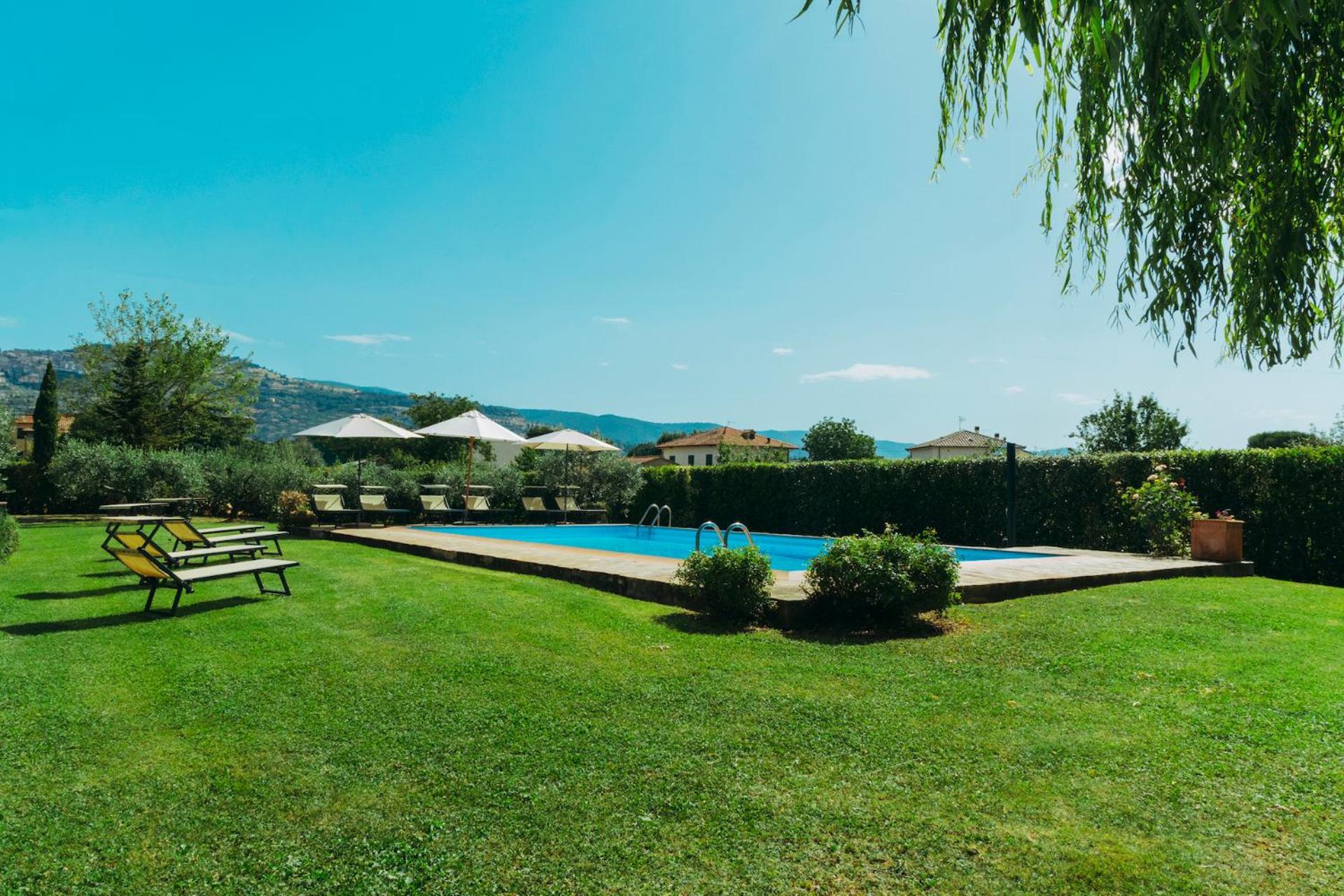 קורטונה Agriturismo Il Borgo מראה חיצוני תמונה