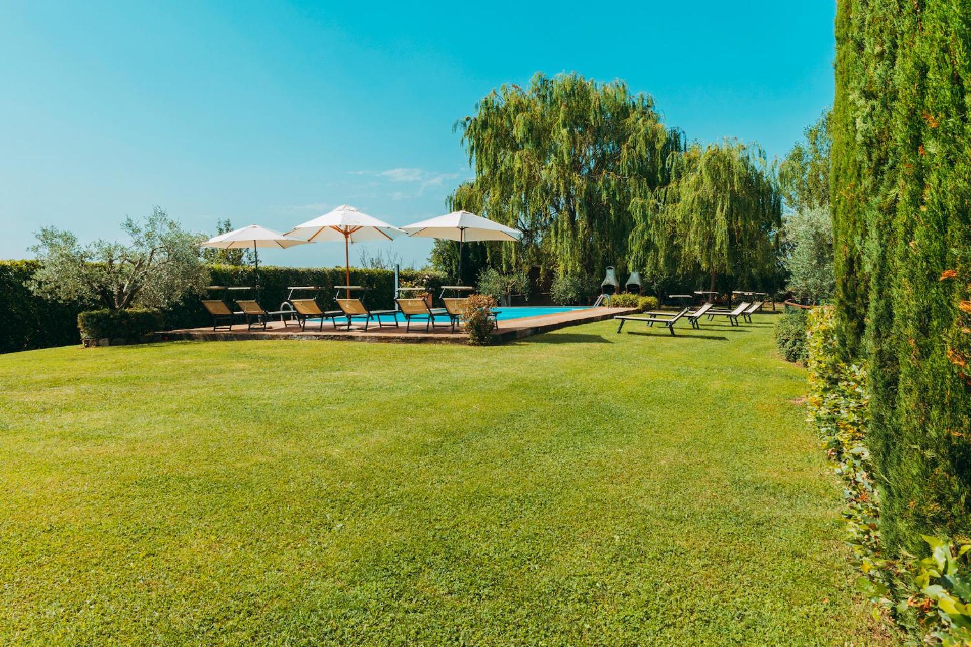 קורטונה Agriturismo Il Borgo מראה חיצוני תמונה