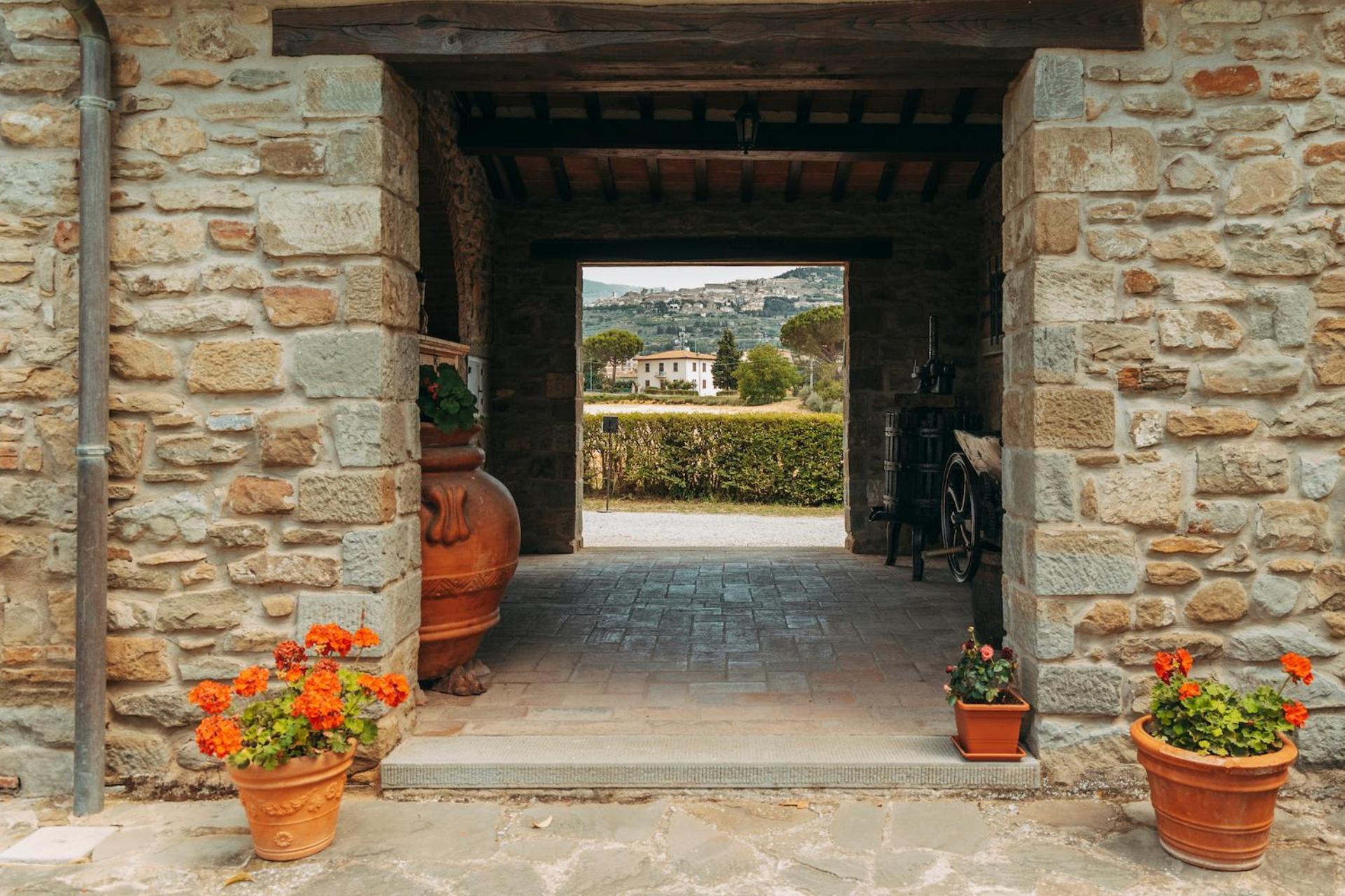 קורטונה Agriturismo Il Borgo מראה חיצוני תמונה